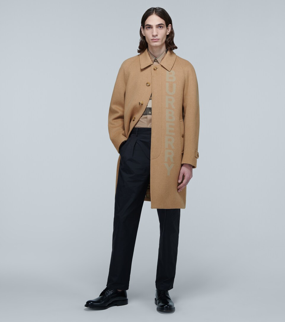 burberry wool cashmere car coat