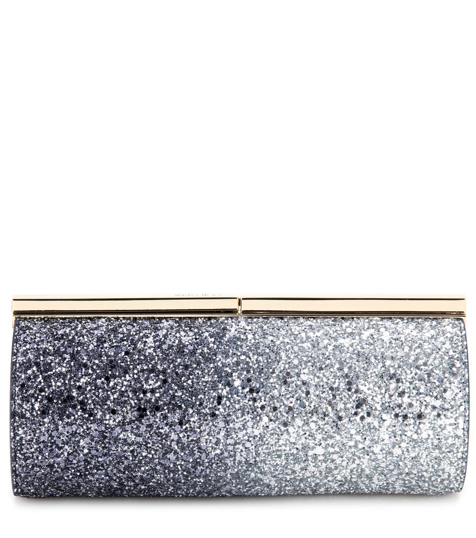 JIMMY CHOO Memento Trinket embellished clutch