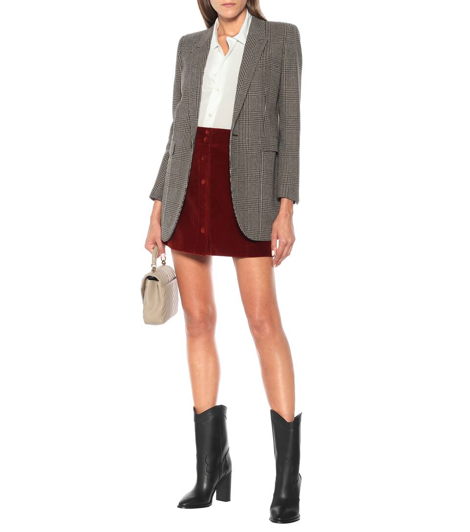 saint laurent kate knee high boots