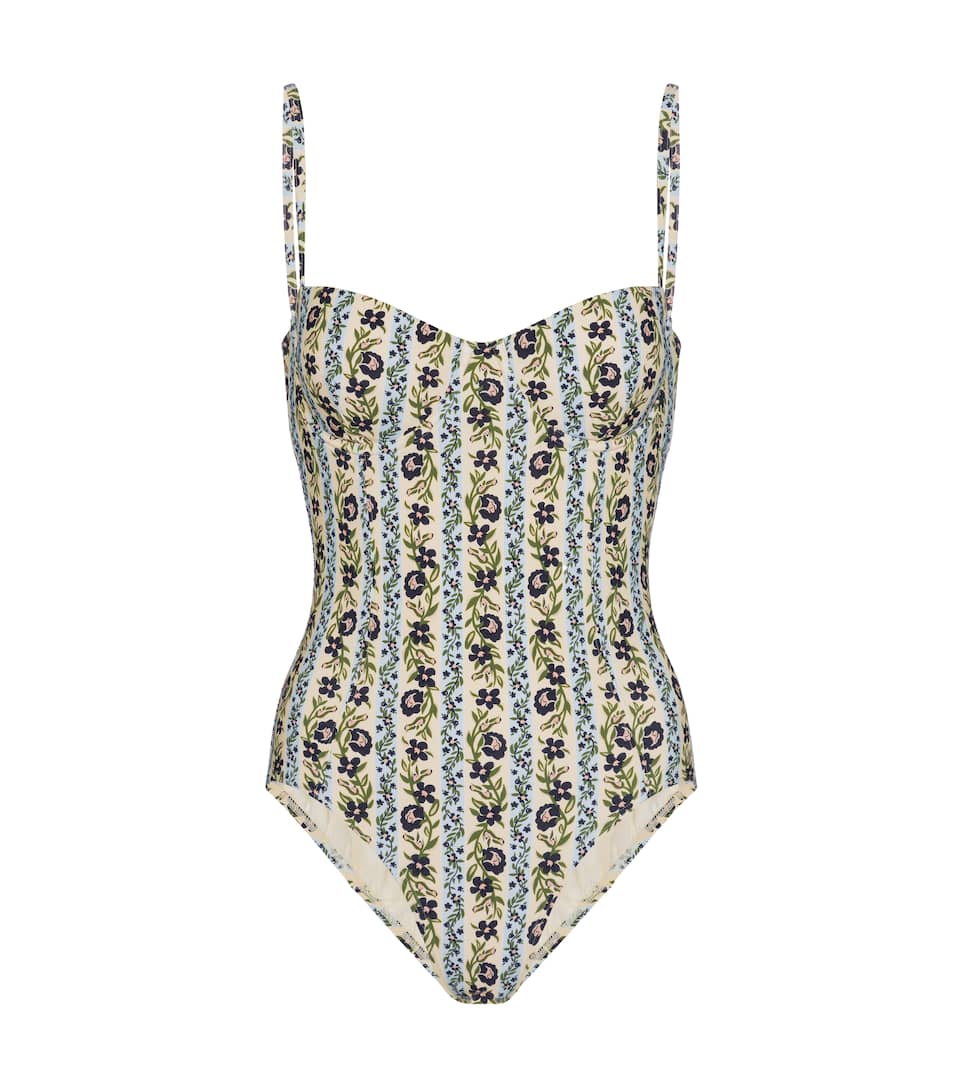 Tory burch floral swimsuit clearance