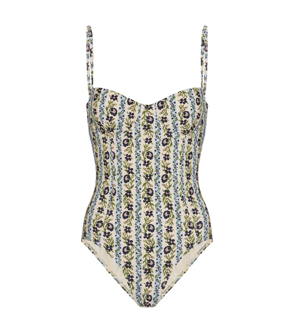 Tory Burch - Floral swimsuit | Mytheresa