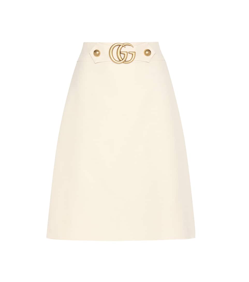 Gucci - Wool and silk skirt