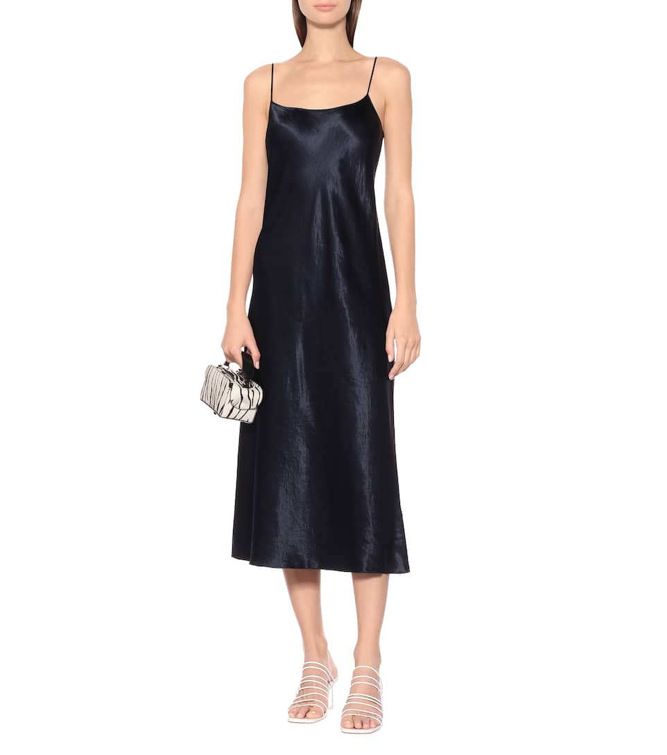 Vince satin dress clearance