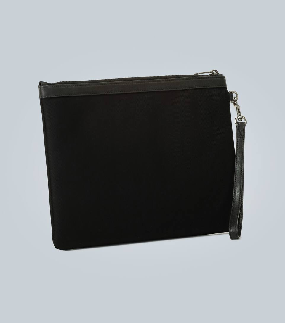 SAINT LAURENT Logo print pouch,P00441551