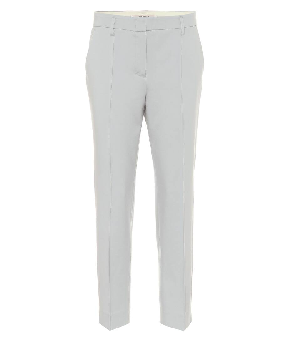 high rise cigarette pants
