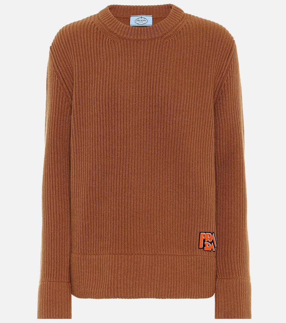 Prada - Ribbed cashmere and wool sweater