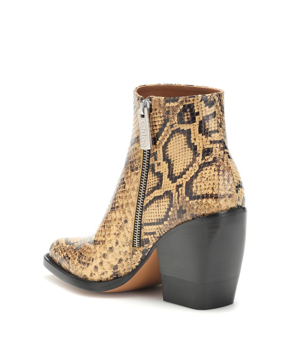 Chloe snake boots clearance