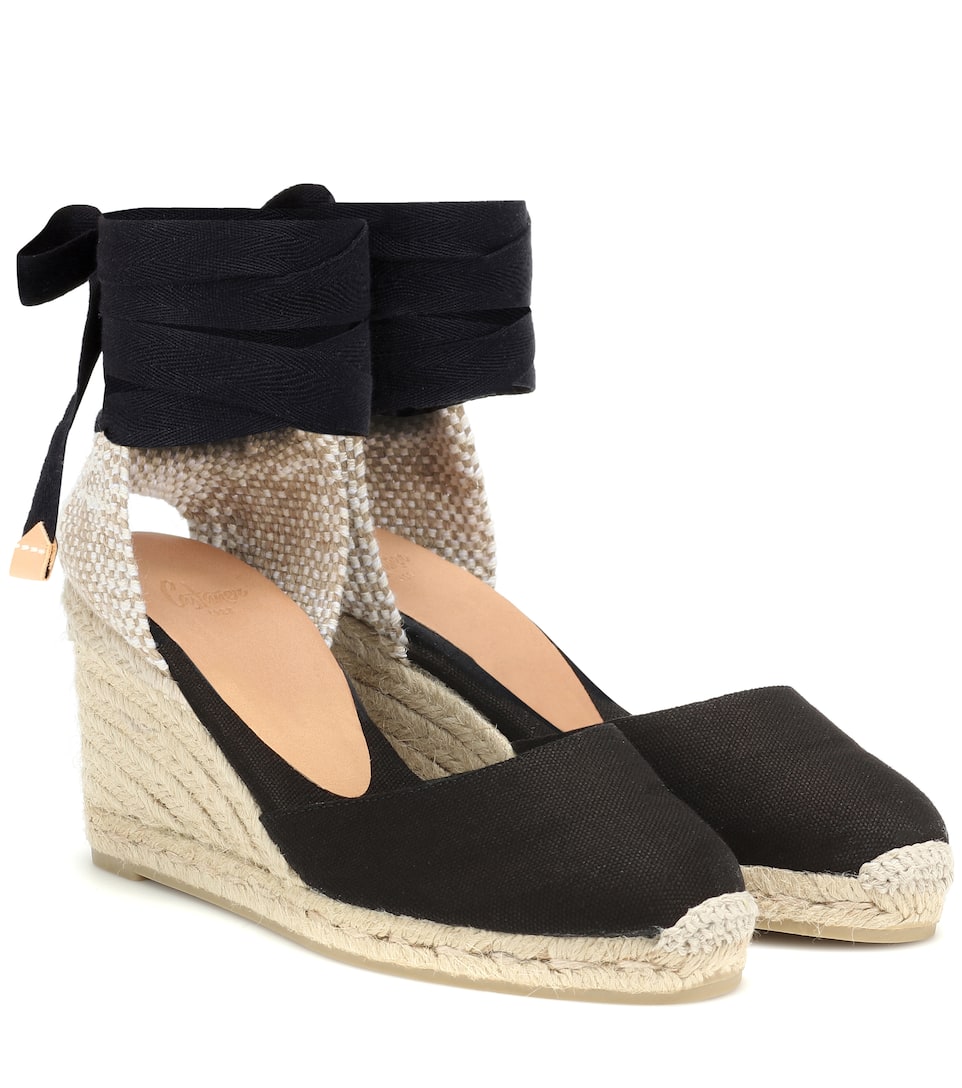Compensées Castañer Toile En Carina Espadrilles 7gvf6YyIb