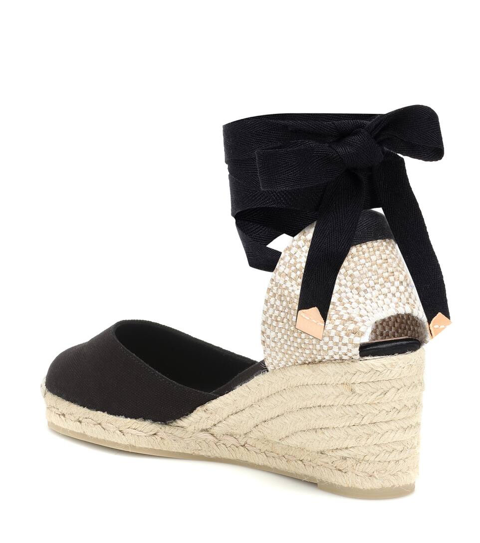 Compensées Castañer Toile En Carina Espadrilles 7gvf6YyIb