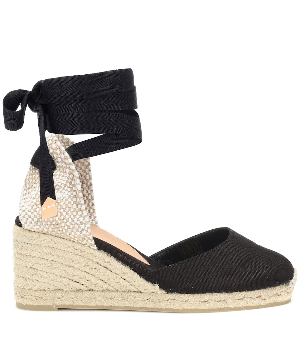 Compensées Castañer Toile En Carina Espadrilles 7gvf6YyIb