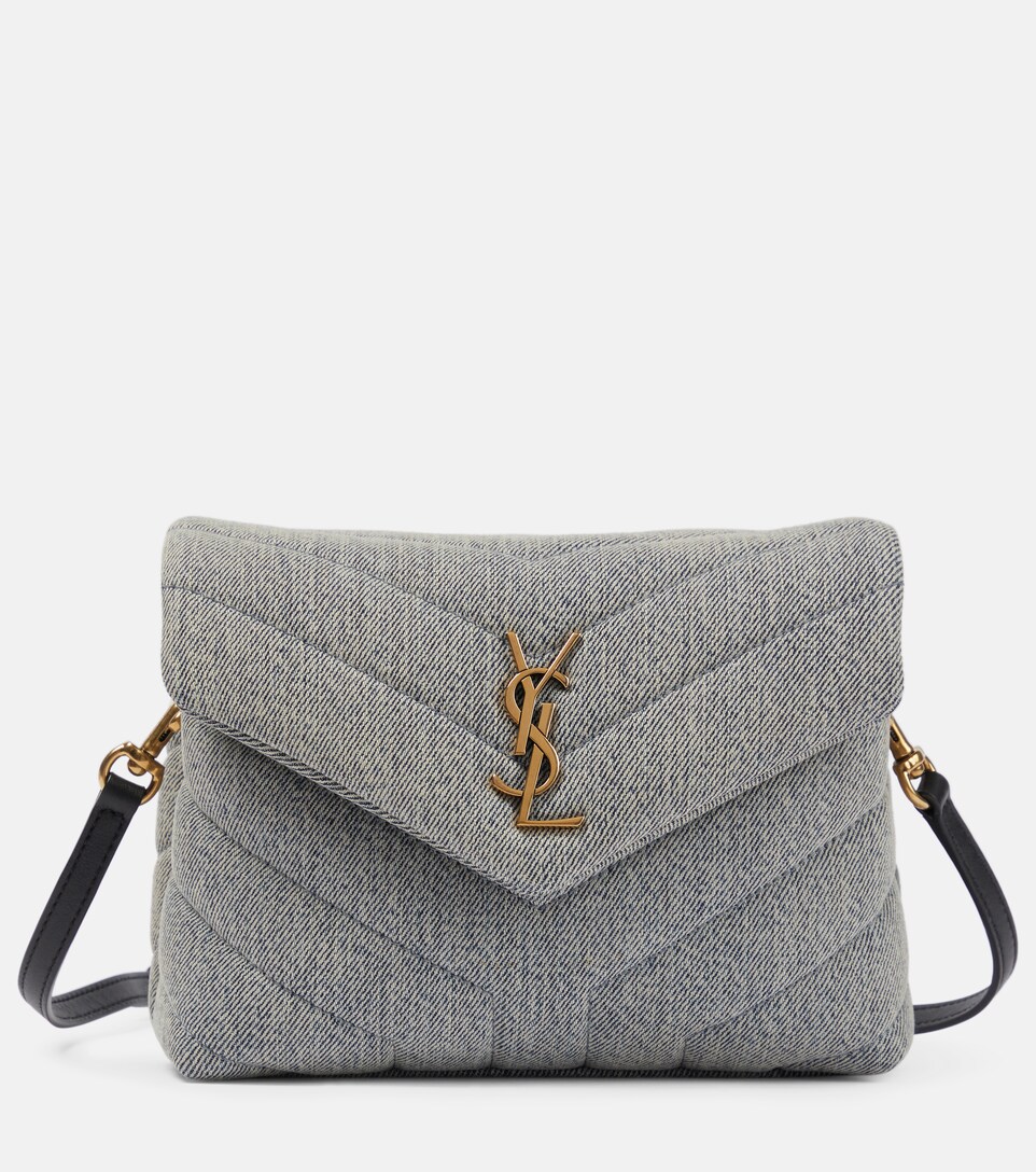 Loulou Toy denim shoulder bag 