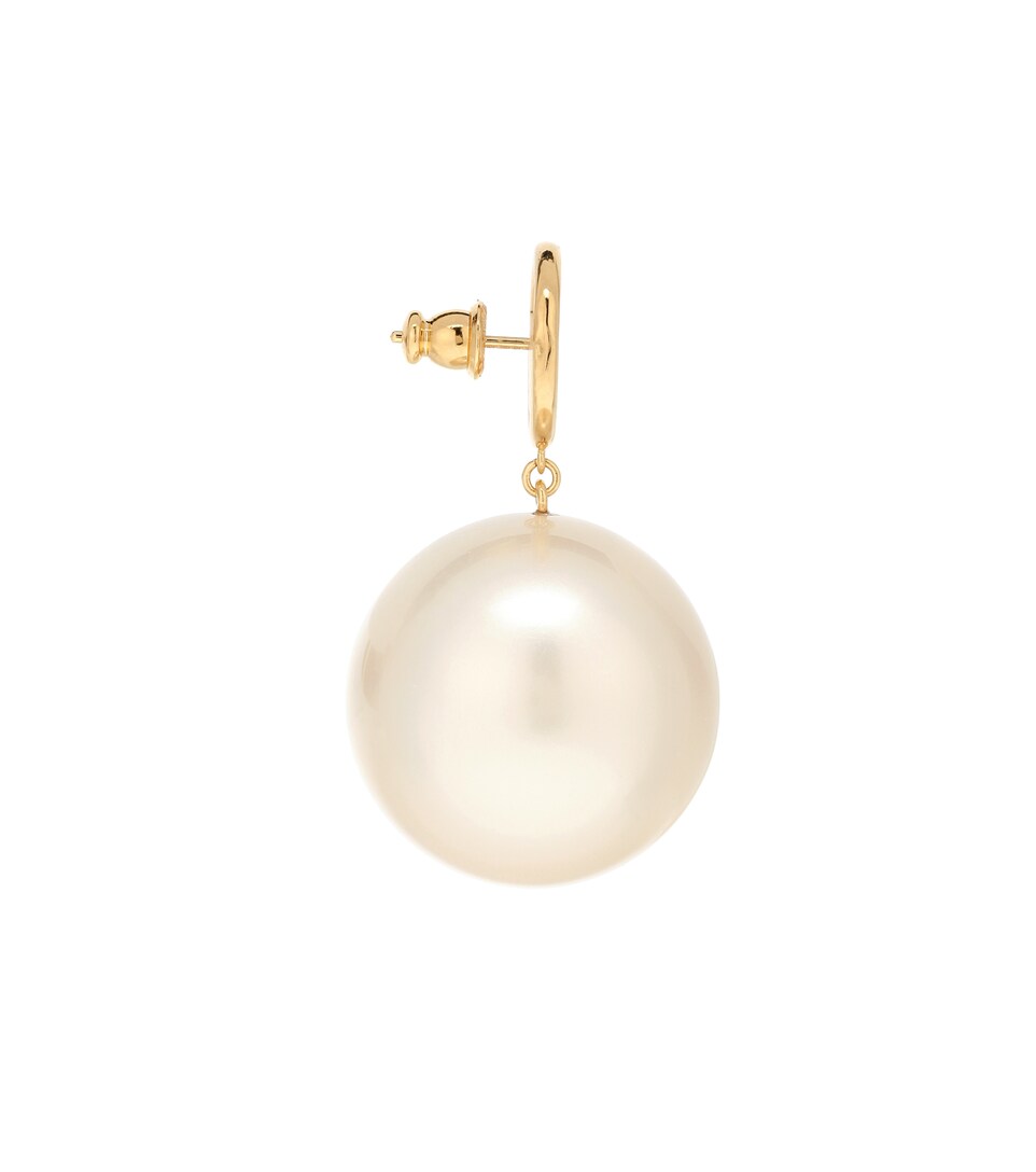 fendi pearl earrings