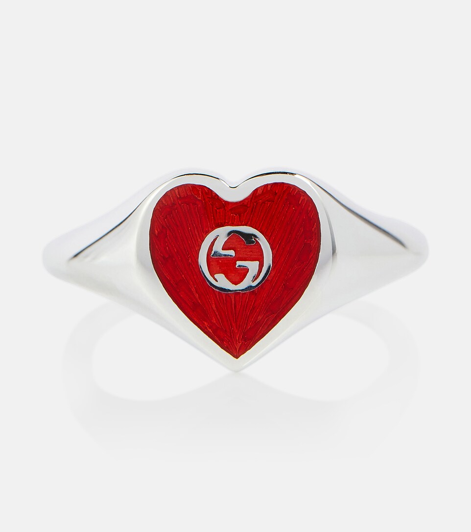 Heart sterling silver ring | Mytheresa
