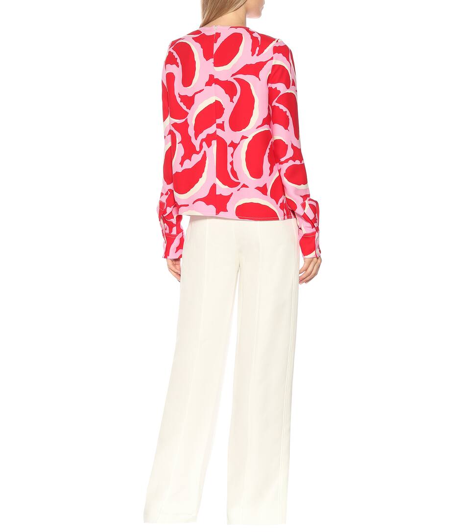 Top Top Marni Marni Imprimé Crêpe Crêpe Imprimé Marni En En Top zUVMqSp