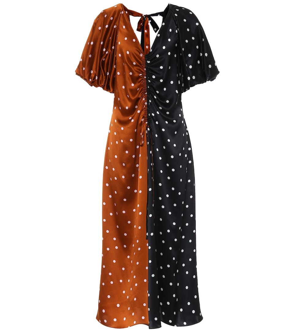 lee mathews polka dot dress