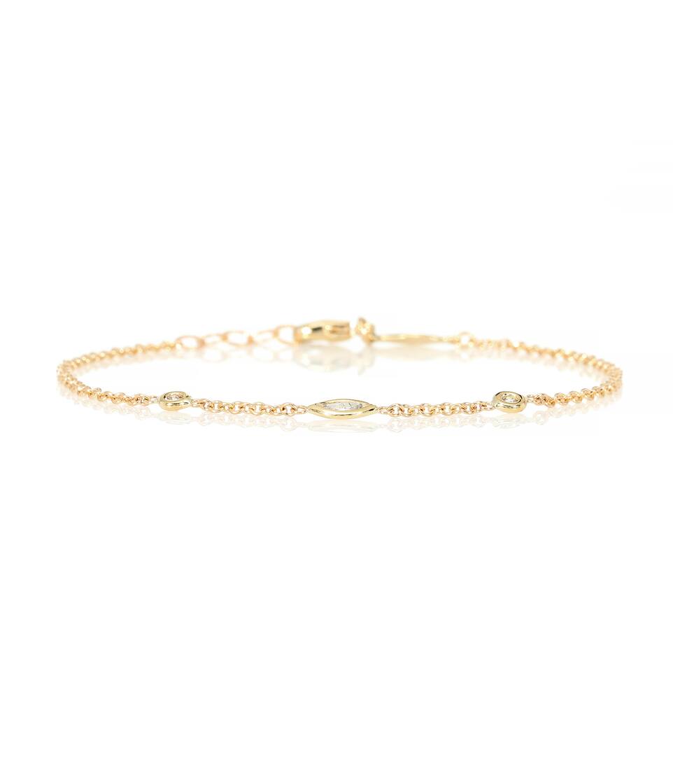 Ed Out 14kt Yellow Gold And Diamond Bracelet Jacquie Aiche Ed Out 14kt Yellow Gold And Diamond Bracelet Jacquie Aiche Mytheresa