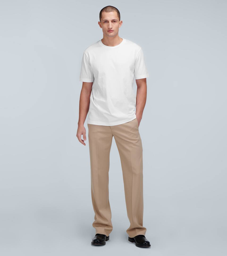 ACNE STUDIOS EVEREST PINK LABEL T-SHIRT,P00452904