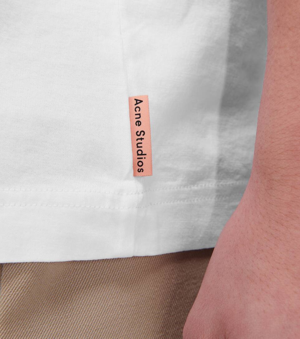 ACNE STUDIOS EVEREST PINK LABEL T-SHIRT,P00452904