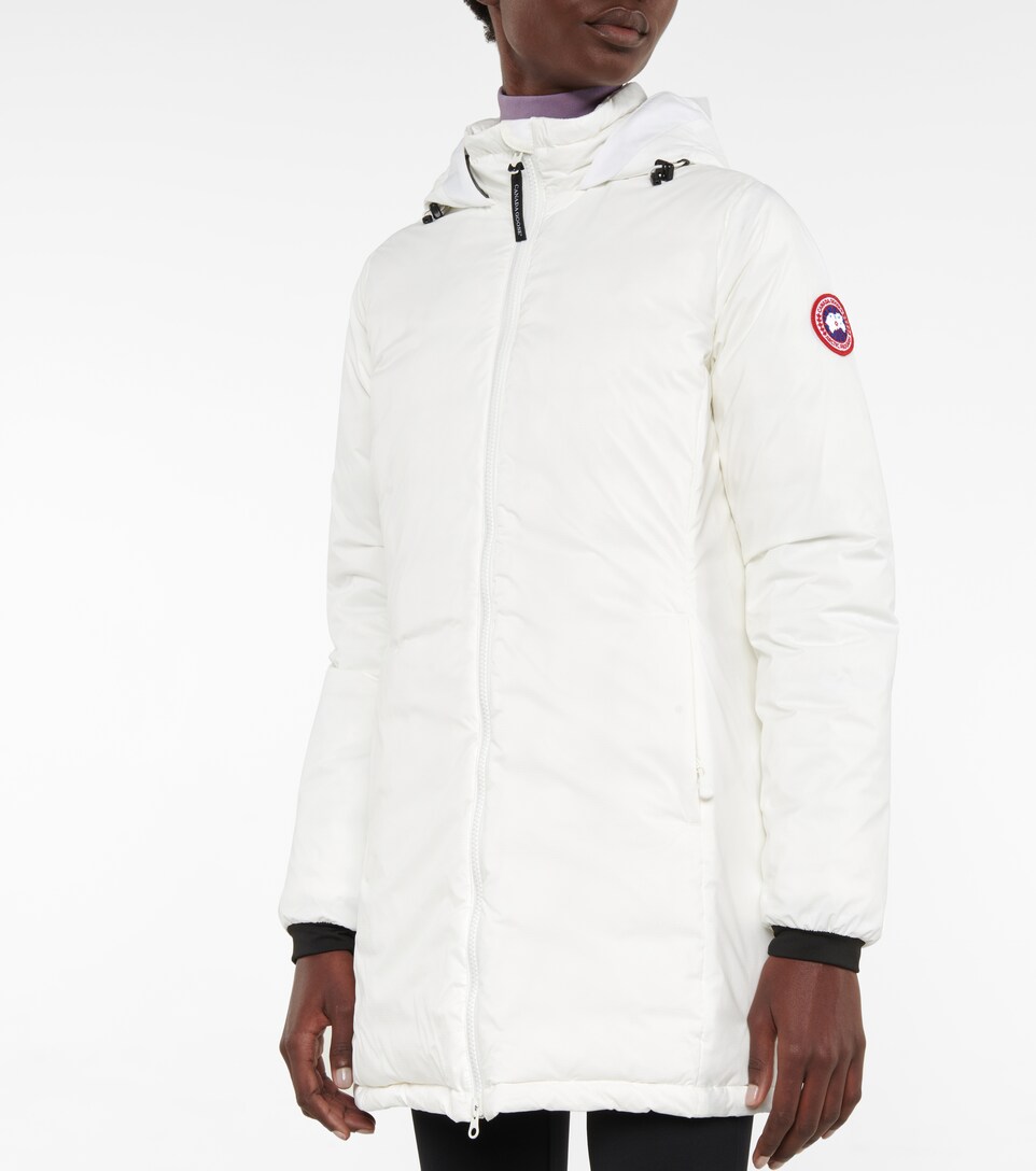 camp hooded down jacket
