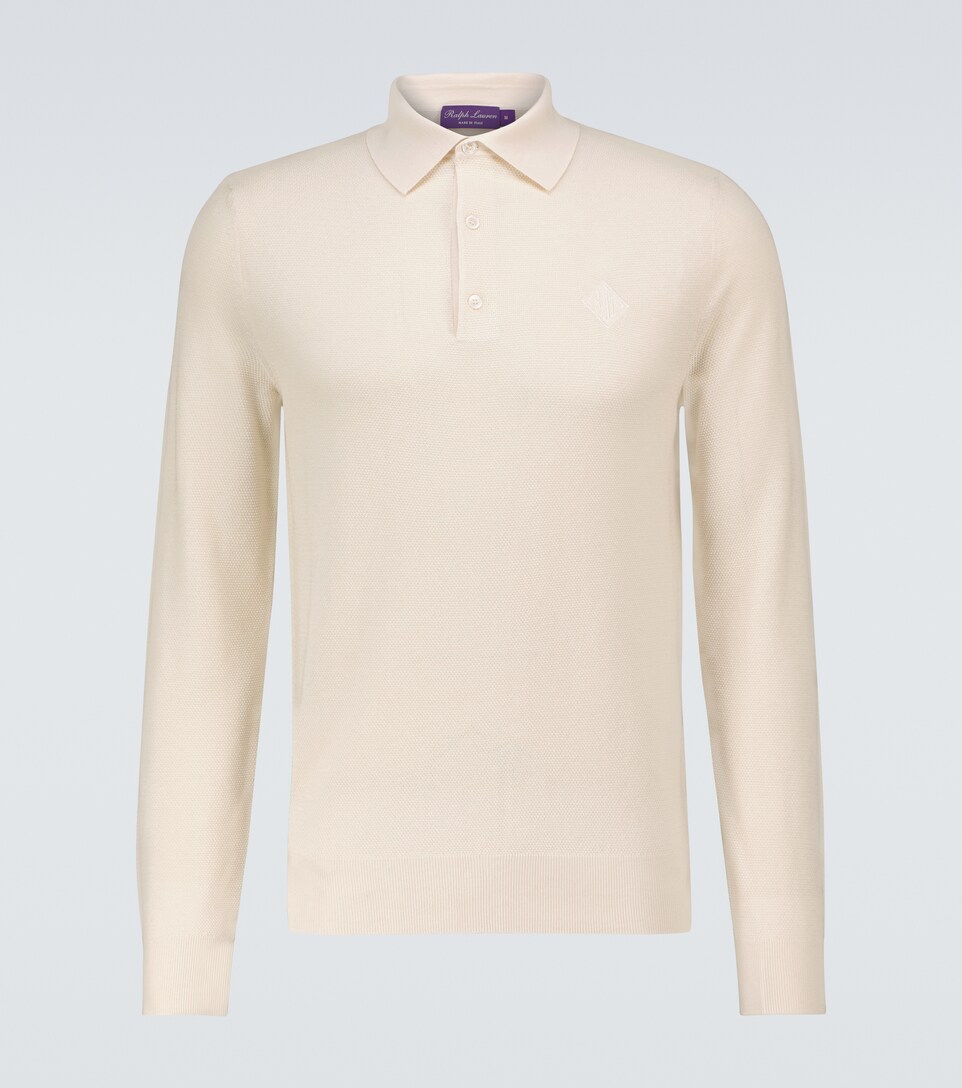 ralph lauren long sleeved polo