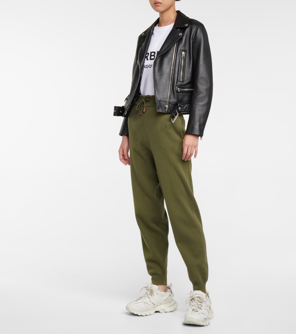 Burberry - Wool and cashmere-blend knit 