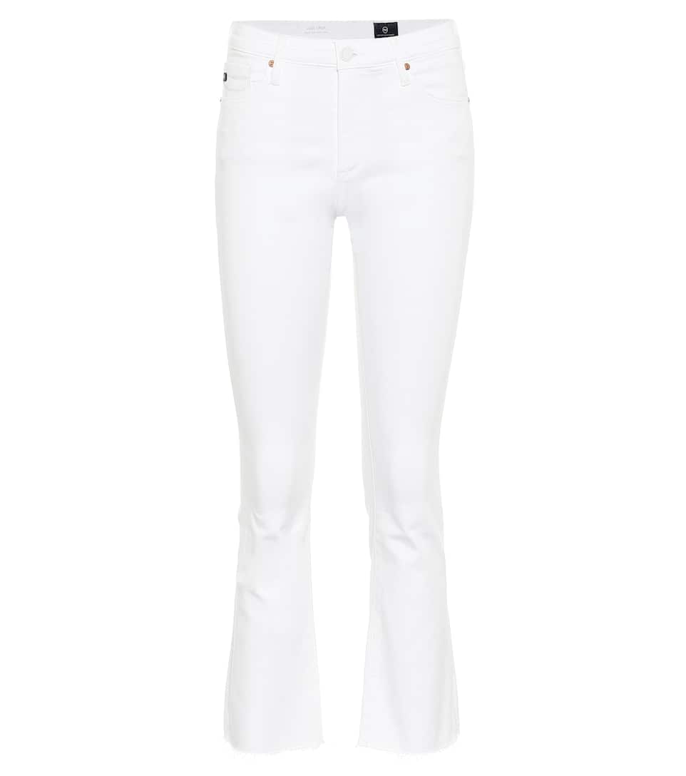 ag white cropped jeans