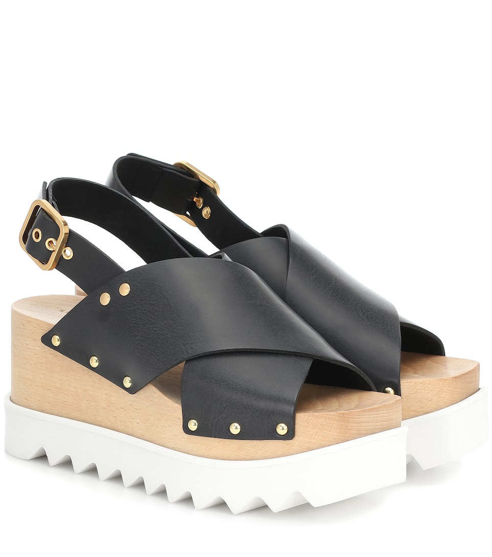 stella mccartney flatform sandals