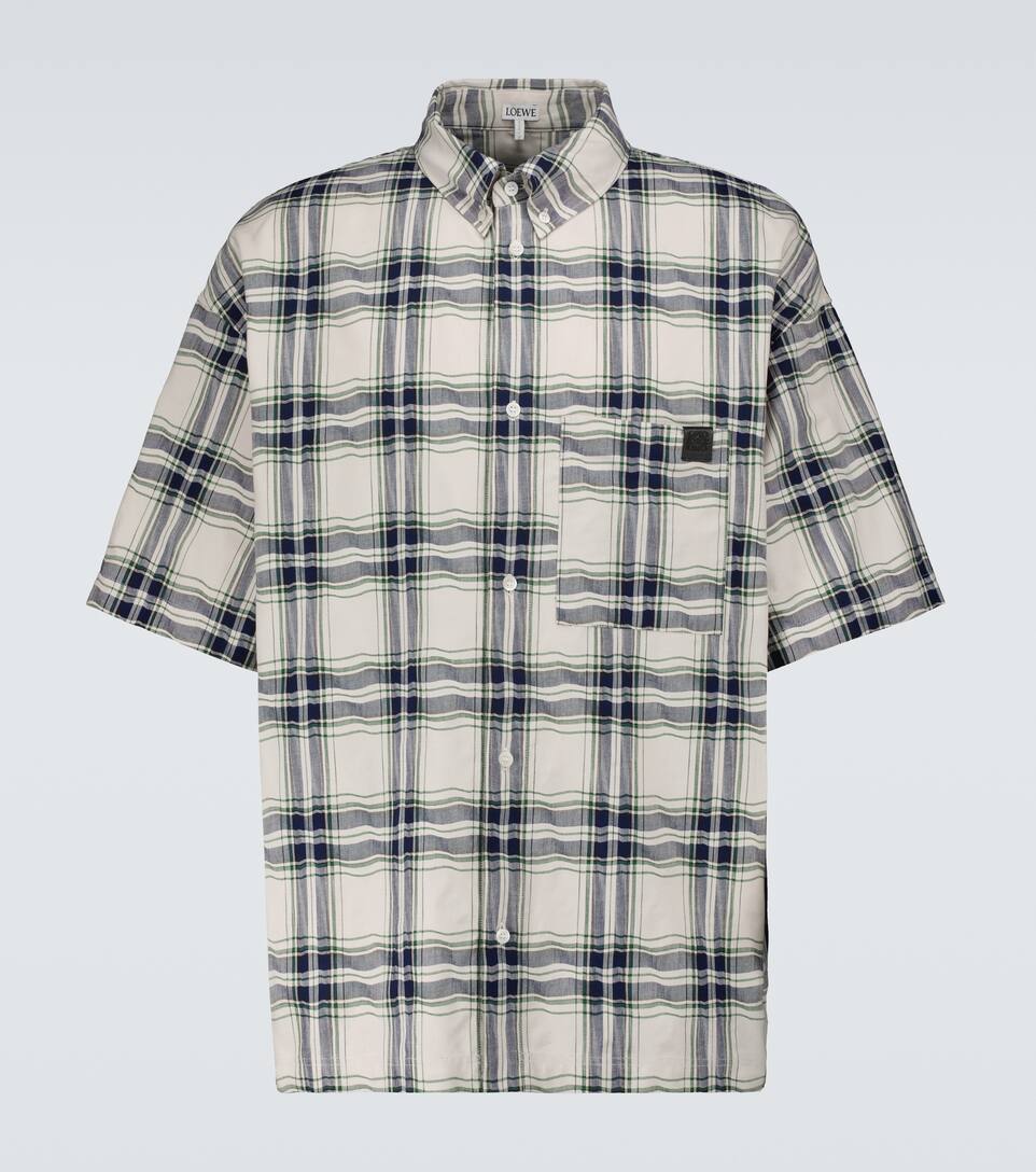 loewe patchwork shirt