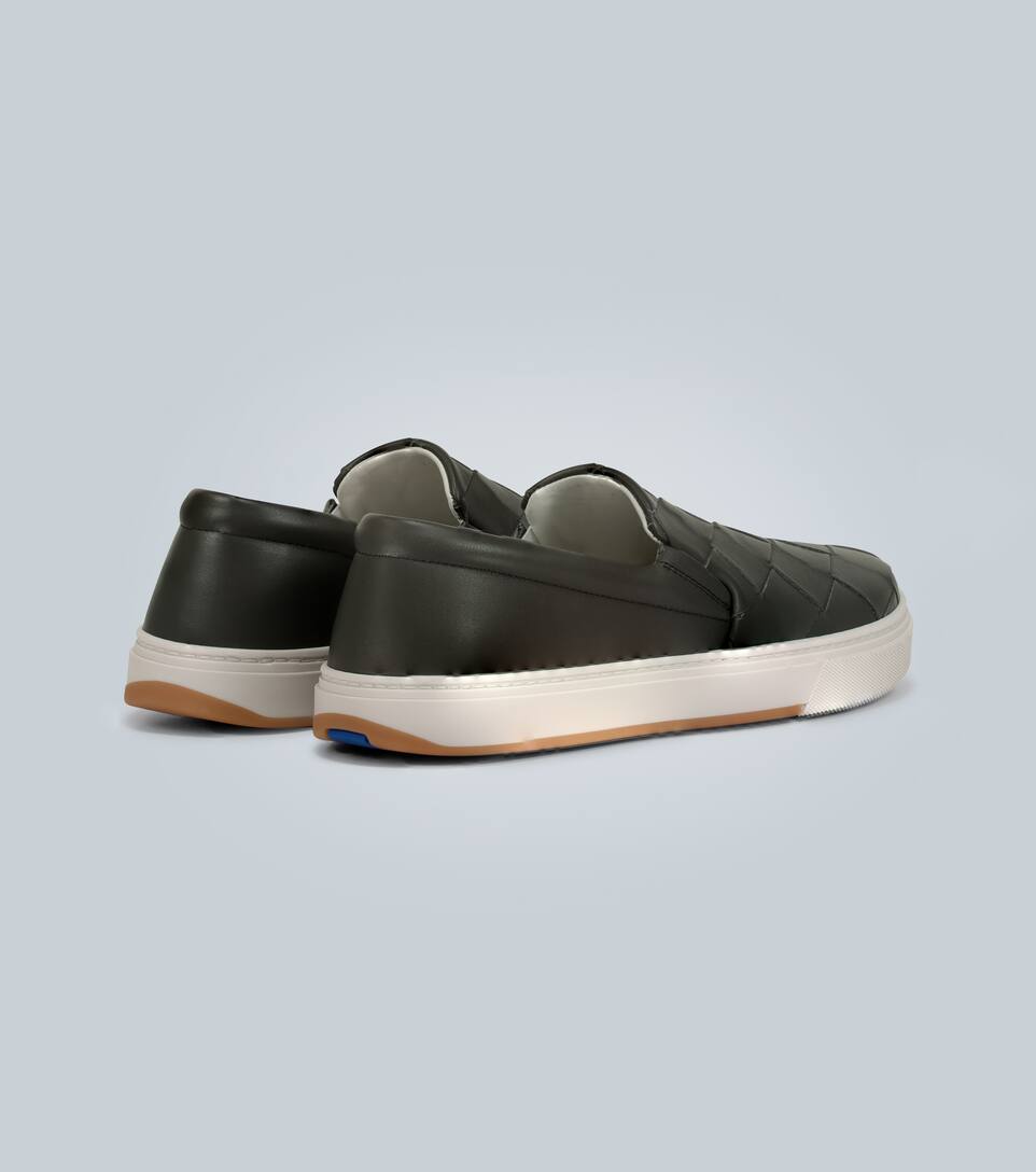 BOTTEGA VENETA SNEAKERS IN INTRECCIATO LEATHER,P00443528