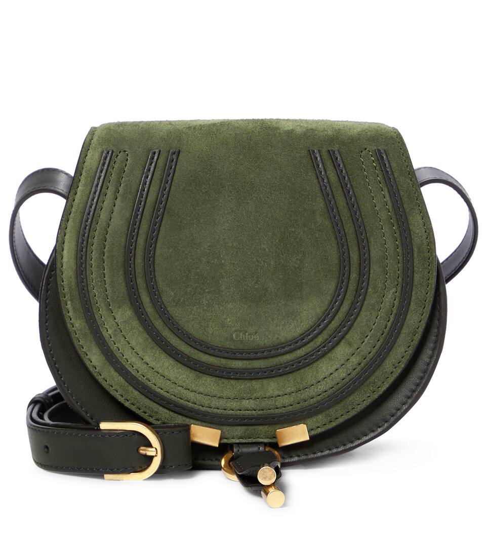 mini suede bag