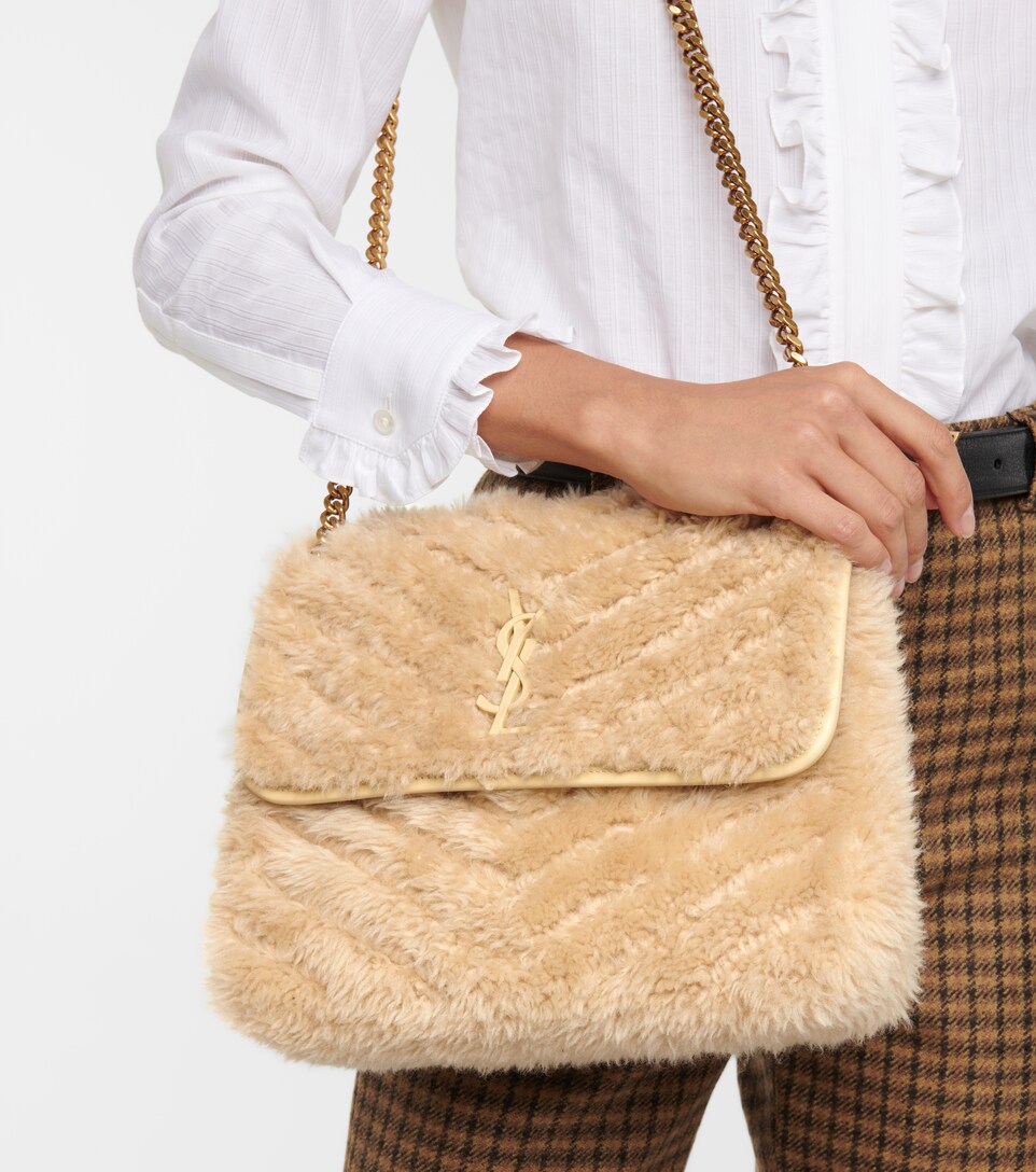 shearling bag