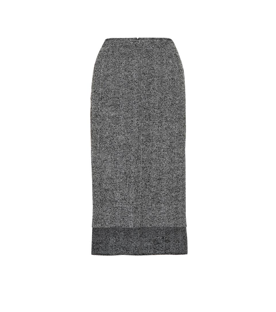 N°21 Jupe Tweed Laine Mélangée En De Nn0Xw8OZPk