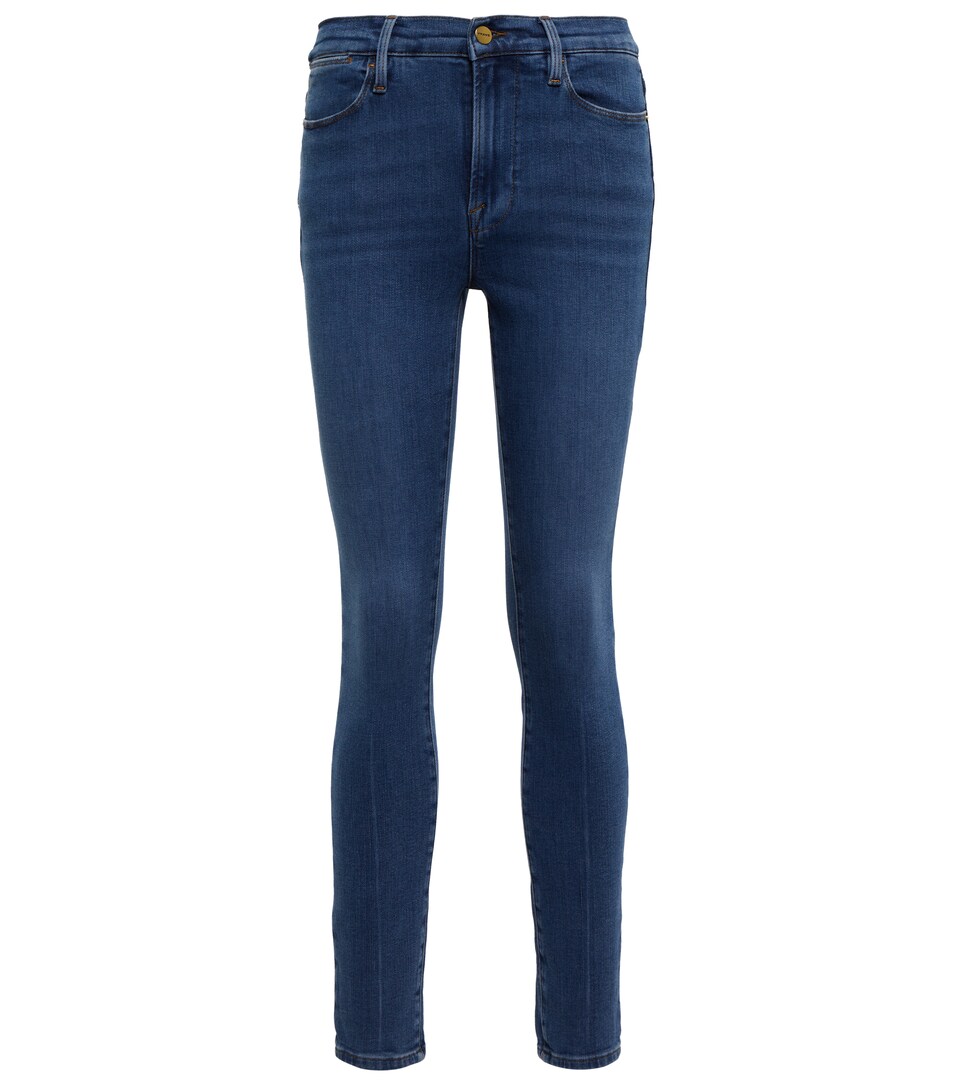 Highwaist jeans legging met slim fit - Sale | Vouchervandaag.nl