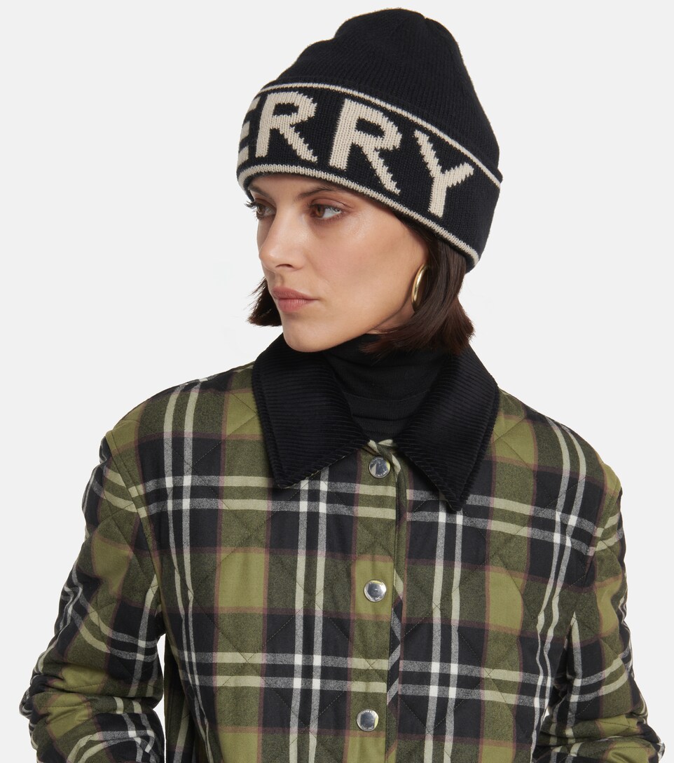 Logo Cashmere Beanie - Burberry | Mytheresa