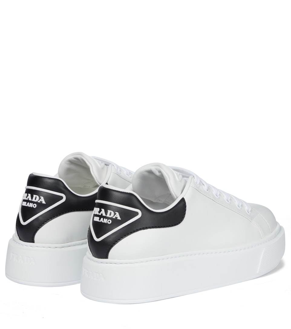prada macro leather sneakers