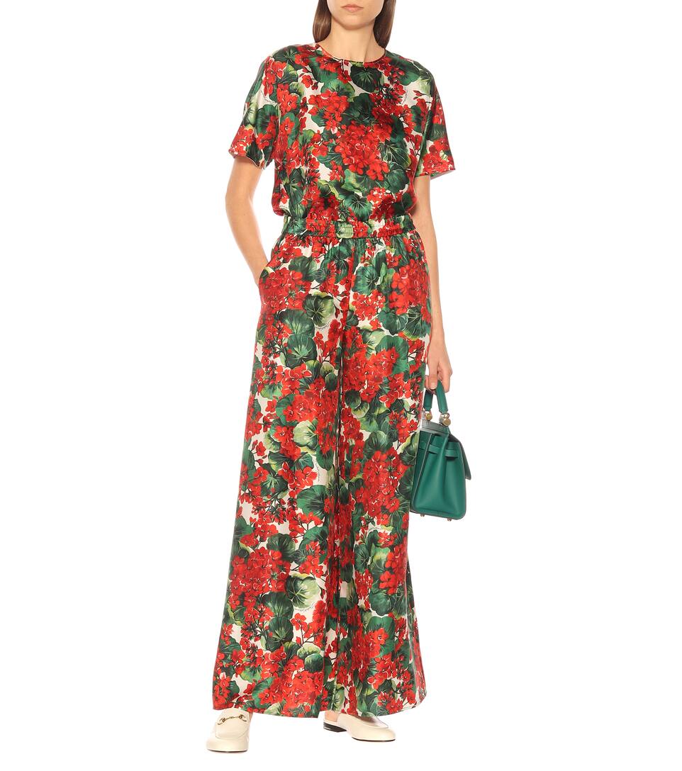 Imprimé Top Gabbana En Soie Dolceamp; kXZiOTPlwu