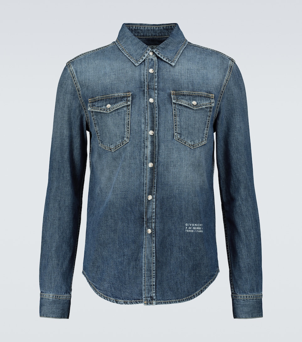 Givenchy - Denim shirt | Mytheresa