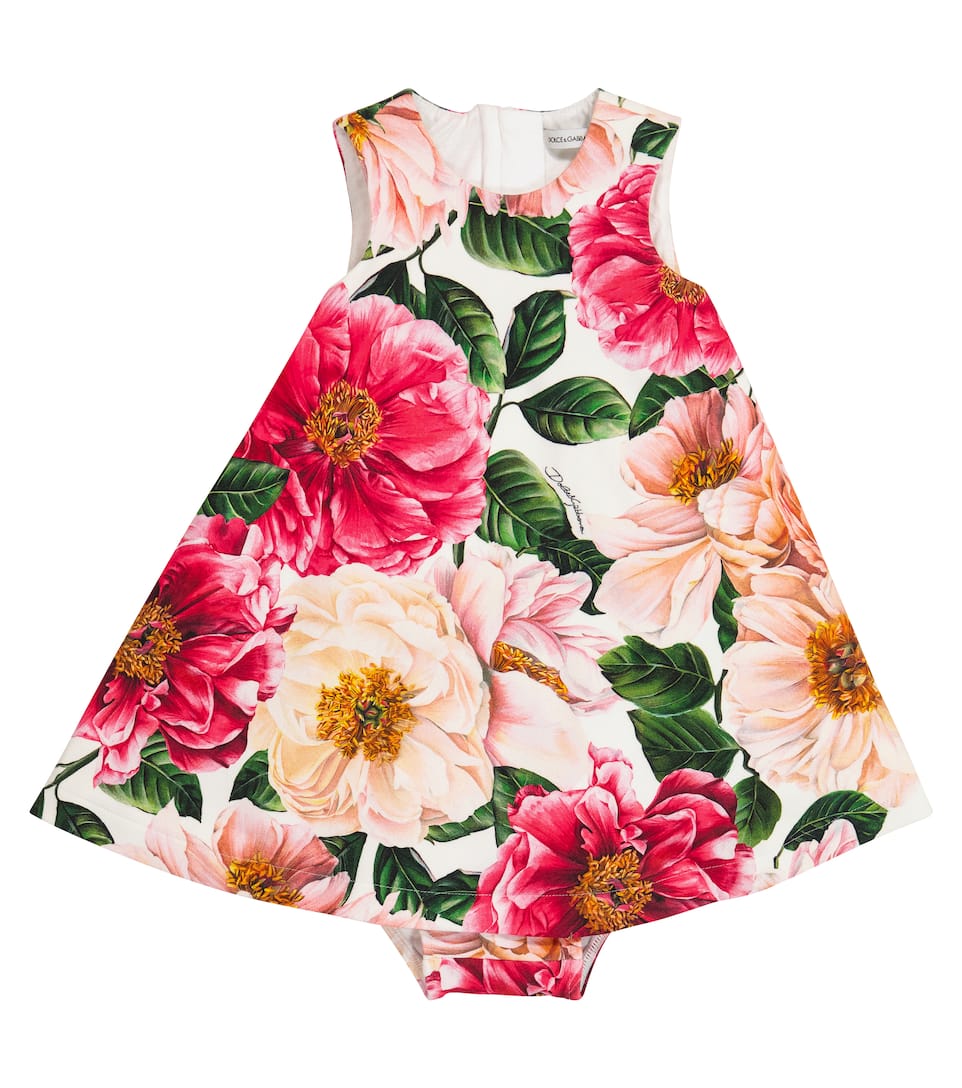 dolce gabbana flower dress