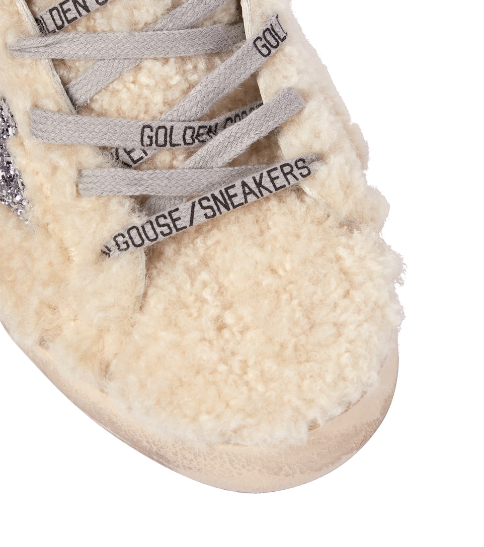 Golden Goose Superstar Shearling Sneakers Mytheresa