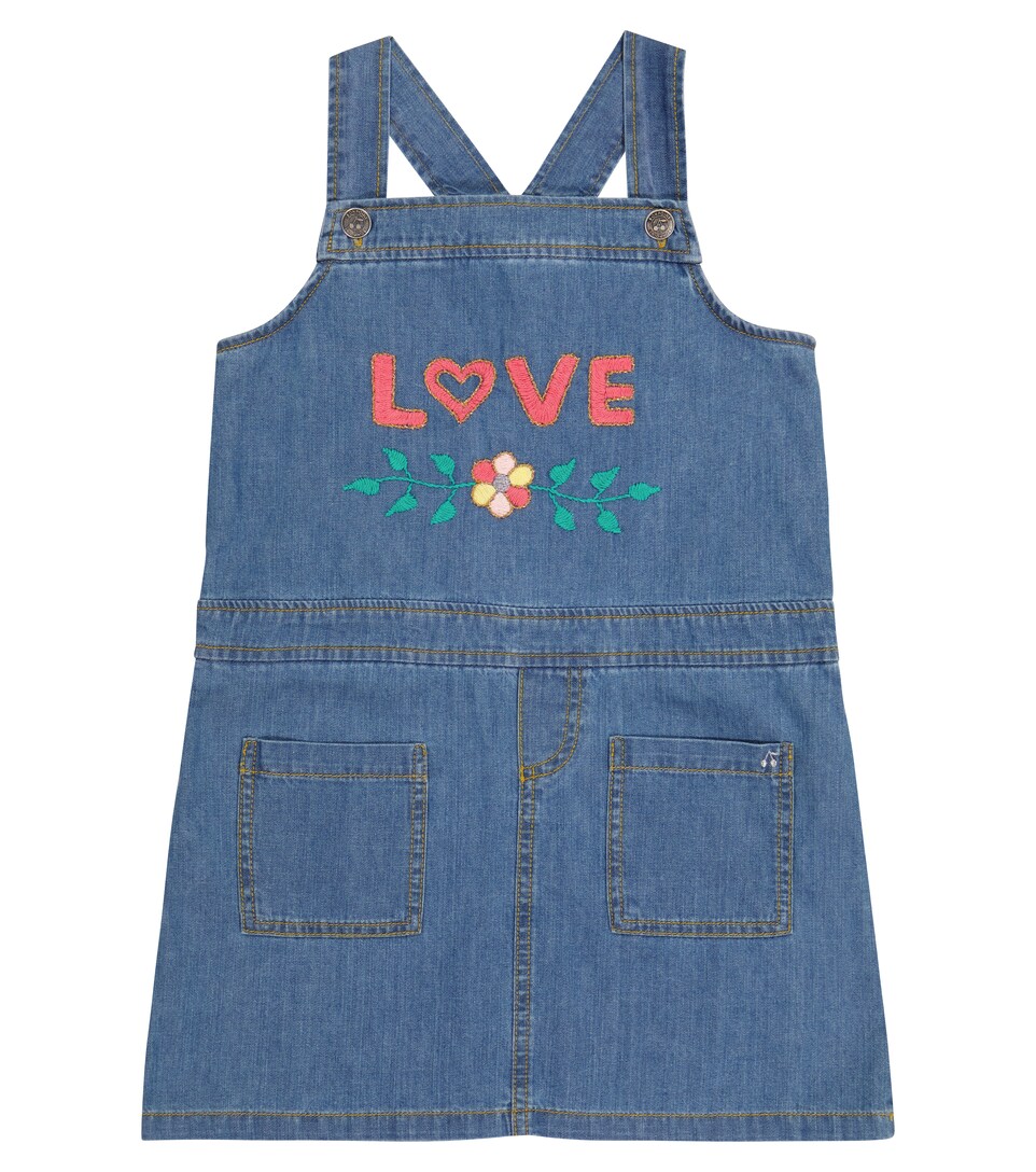 Bonpoint - Abito salopette di jeans | Mytheresa