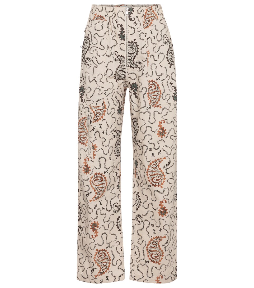Noferis paisley cotton pants | Mytheresa
