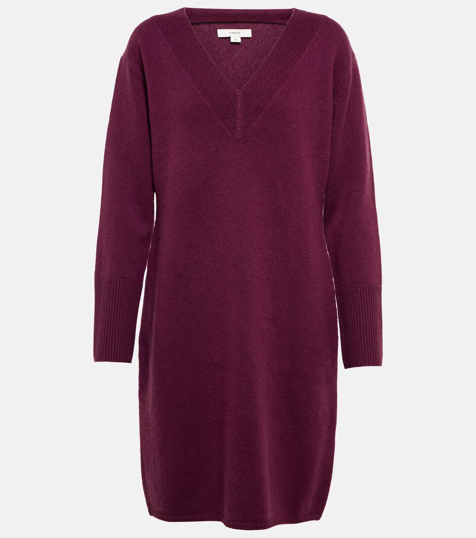 Vince - Ribbed-knit sweater dress 