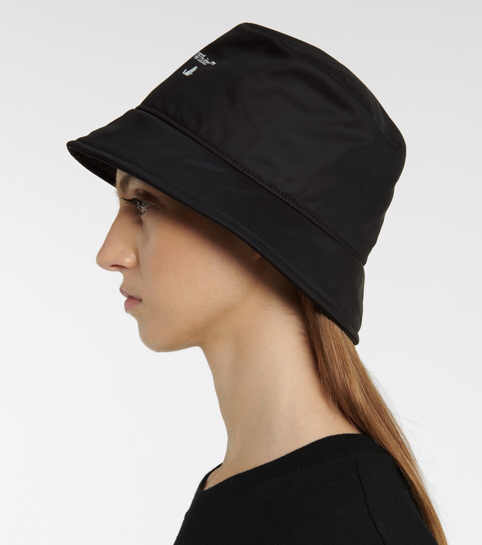 Bucket Hat With Visor - Off-White 