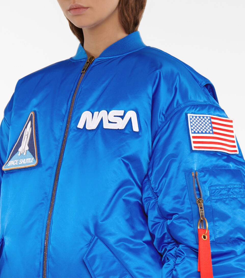 space bomber jacket