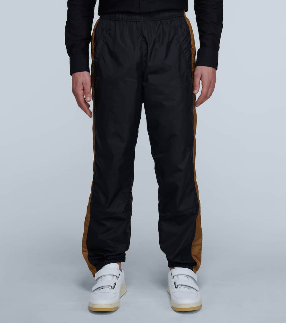 ACNE STUDIOS PHOENIX STRIPED TRACK PANTS,P00442493