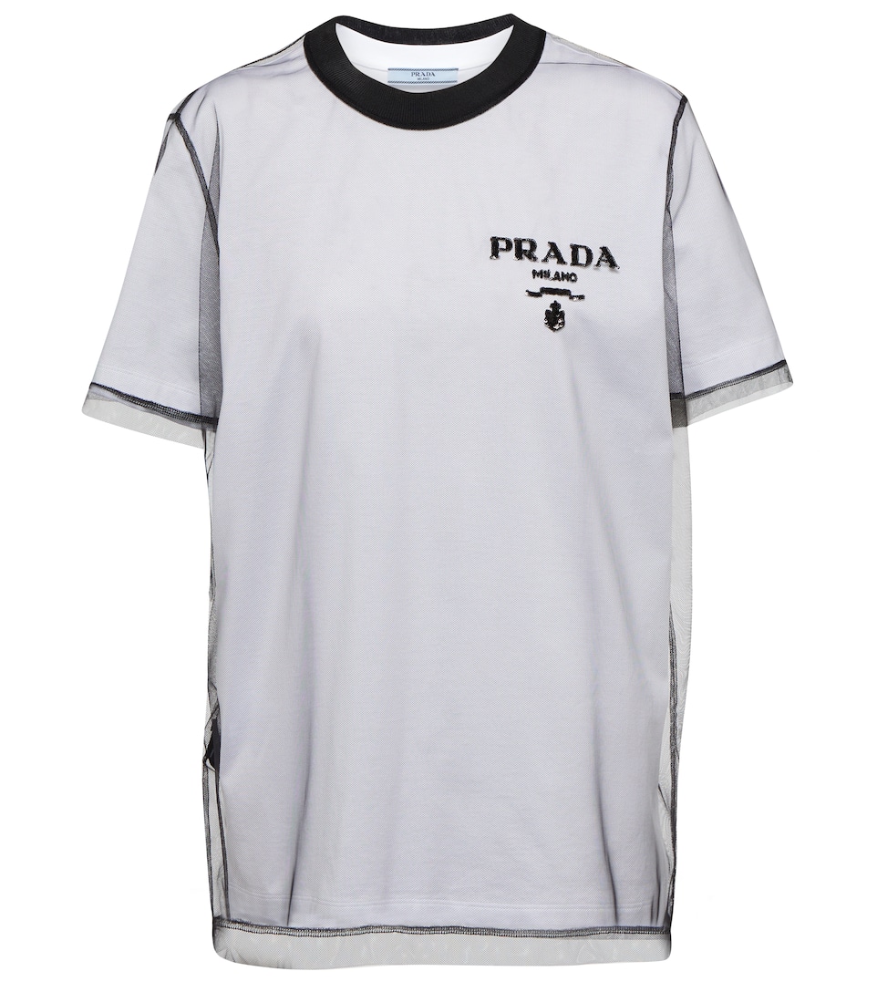 prada logo shirt