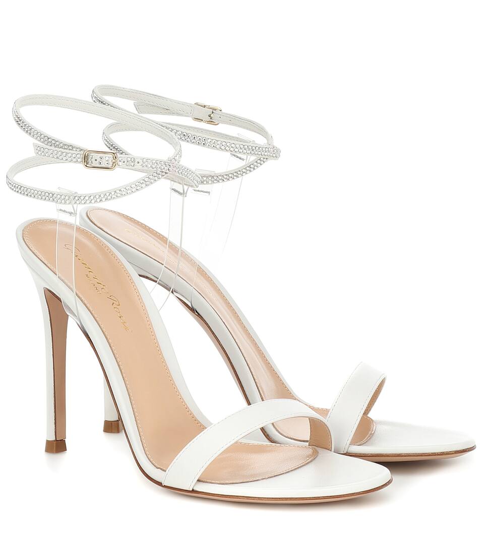 gianvito rossi white sandals