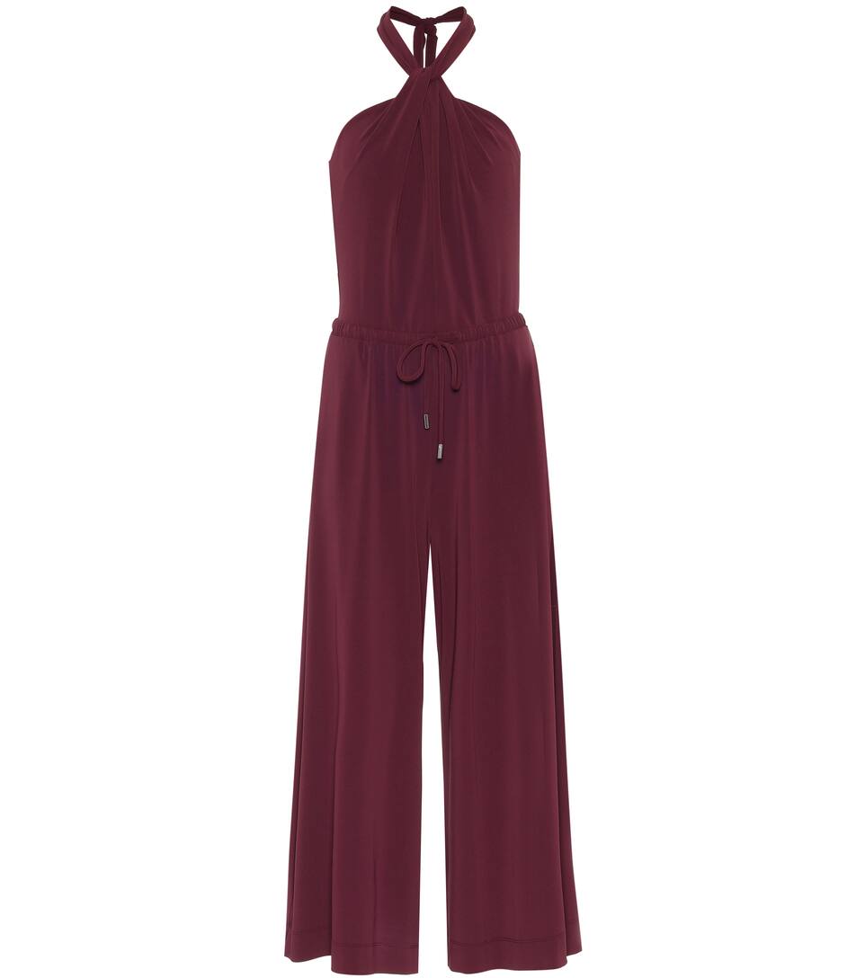 max mara red jumpsuit