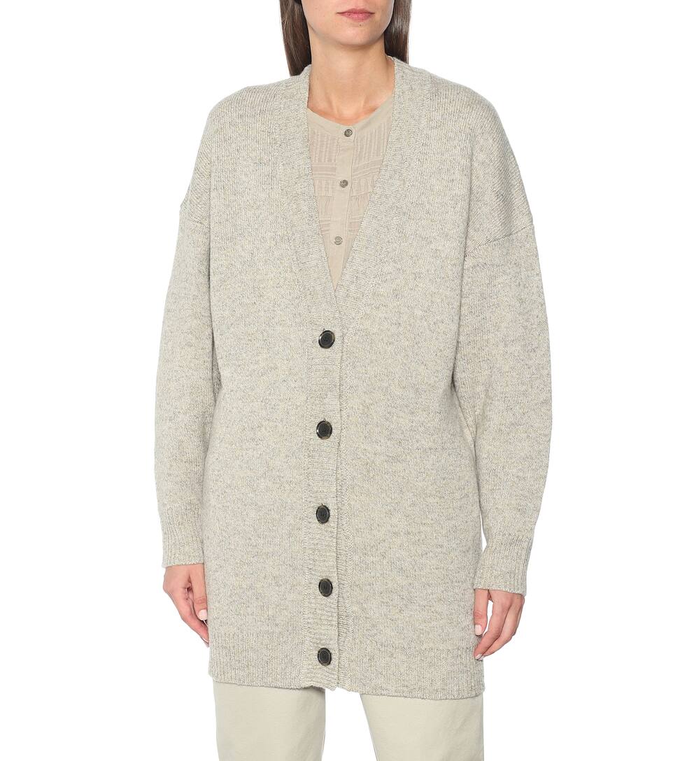 Isabel Marant, Étoile - Moana wool-blend oversized cardigan | Mytheresa