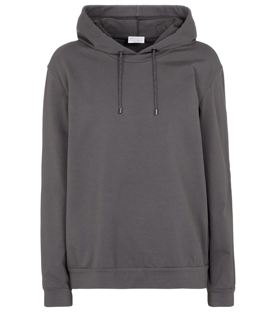 pocketless hoodie